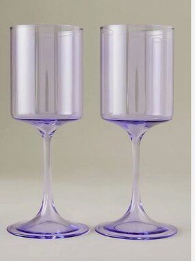 Anthropologie Morgan Wine Glass Set